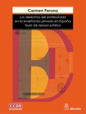 cover image of Los derechos del profesorado en la enseñanza privada en España